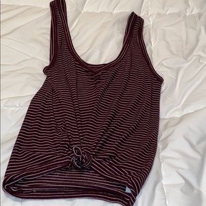 Gently used maroon tank